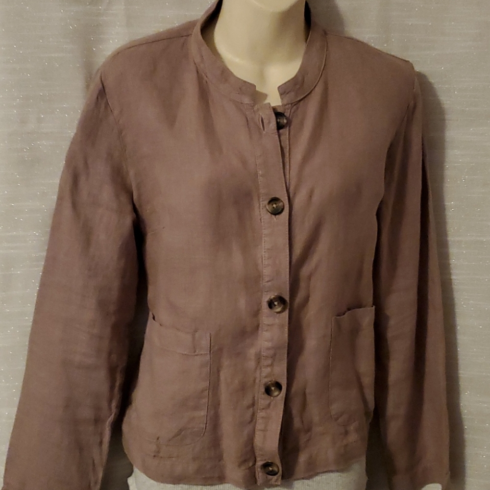 Sigrid Olsen linen jacket